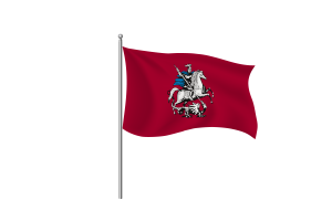 Moscow Flag Clipart flag