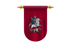 Moscow Flag Emblem Vector Images flag