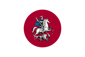 Moscow Flag Circle Vector Free flag