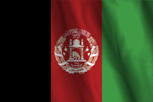 National Flag of Afghanistan flag