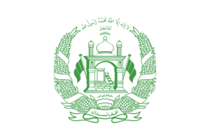Afghan Flag symbol flag