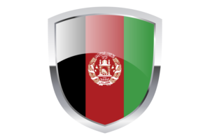 National Flag of Afghanistan Clipart flag