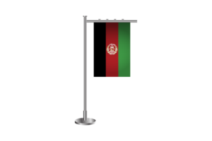 3d Afghanistan Standing Flag flag