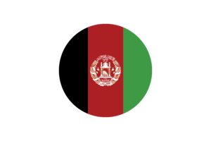 Afghanistan Flag Circle Vector Free flag