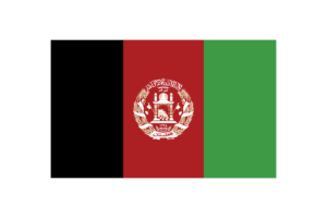 Afghanistan Flag Rectangle Vector Illustration flag