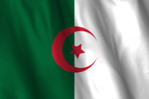 National Flag of Algeria flag