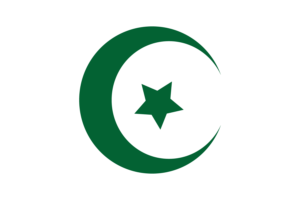 Emblem of Algeria flag