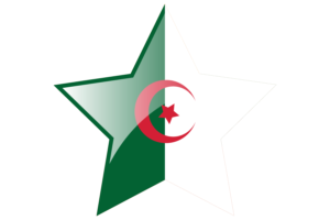 Algeria Flag Star Icon flag