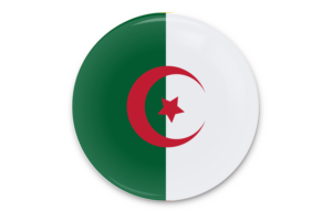 Algerian Flag Vector Art flag
