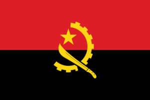 Flag of Angola flag