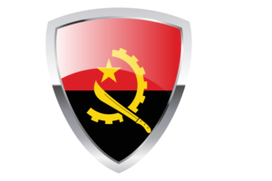 Angola Shield Flag flag
