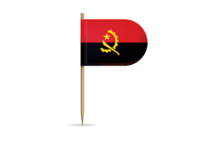 Angola Flag for Desk, Table flag