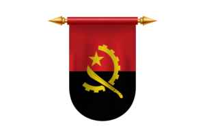 Angola Flag Emblem Vector Images flag