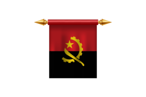 Angola Royal Emblem flag