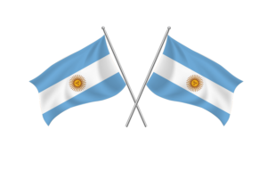 Argentina Waving Friendship Flag flag