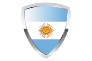 Argentina Shield Flag flag
