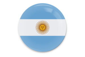 Argentina Flag Vector Art flag