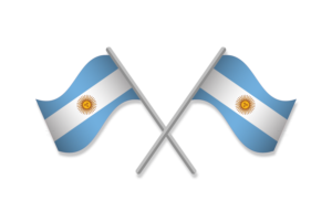 Argentina Flag Emblem Vector Free flag