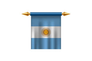 Argentina Royal Emblem flag
