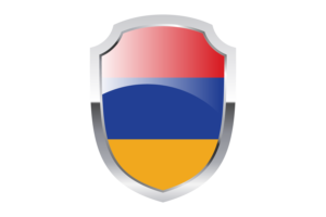 Armenia Shield Logo flag