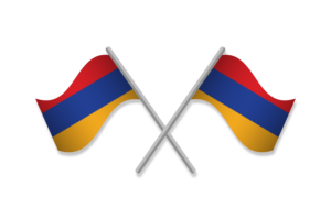 Armenia Flag Emblem Vector Free flag