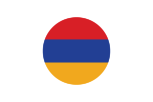 Armenia Flag Circle Vector Free flag