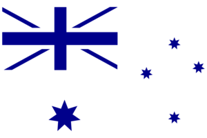 Emblem of Australia flag
