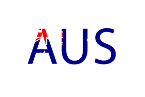 Australian short form icon flag