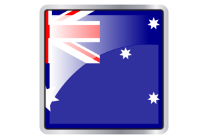 Australia Flag Square icon flag
