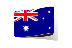 Australia Flag Illustration Clipart flag