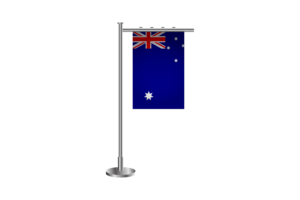 3d Australia Standing Flag flag