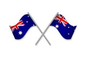 Australia Flag Emblem Vector Free flag