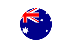 Australia Flag Circle Vector Free flag