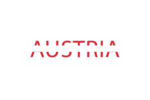 Austria Text Art flag