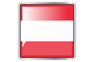 Austria Flag Square icon flag