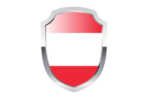 Austria Shield Logo flag