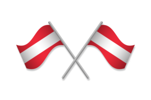 Austria Flag Emblem Vector Free flag