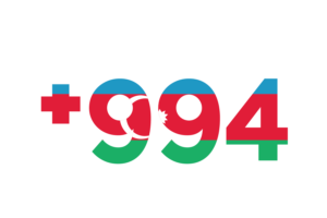 Azerbaijan Calling Code flag