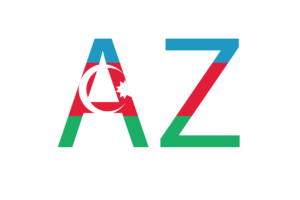 Azerbaijan Country Code flag