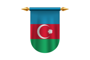 Azerbaijan Flag Emblem Vector Images flag