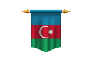Azerbaijan Flag Royal Banner flag