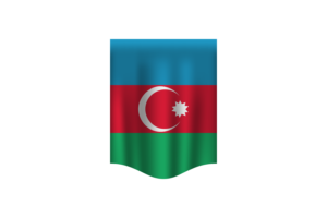 Azerbaijan Flag Banner flag