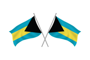 Bahamas Waving Friendship Flag flag