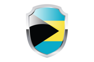 Bahamas Shield Logo flag