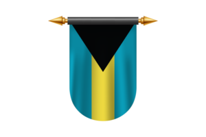 Bahamas Flag Emblem Vector Images flag