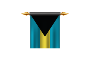Bahamas Royal Emblem flag