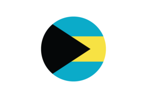 Bahamas Flag Circle Vector Free flag