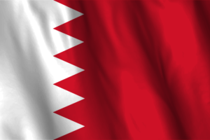 National Flag of Bahrain flag