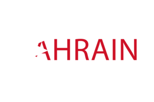 Bahrain Text Art flag