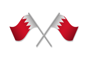 Bahrain Flag Emblem Vector Free flag